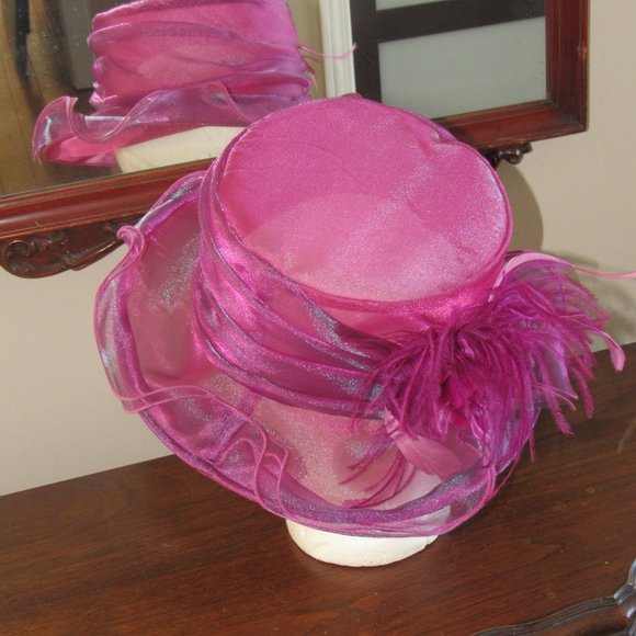 VINTAGE HEASLIP WEDDING HAT - Picture 7 of 12